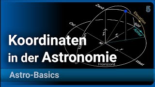 Koordinatensysteme • Vorlesung Hochschule Rosenheim • Astronomie Grundlagen 5  Elmar Junker [upl. by Luella]