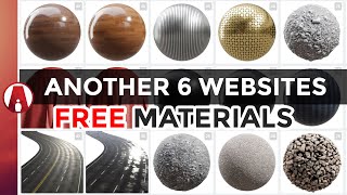 Another 6 Websites for FREE Textures and Materials [upl. by Irdua916]