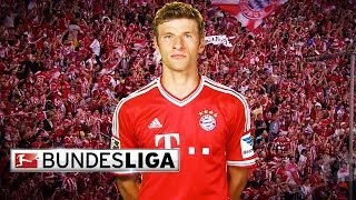 Thomas Müller  Top 5 Goals [upl. by Narhem]