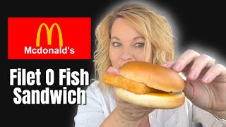 McDonald’s Filet O Fish Sandwich  11 Fast Food Fish Sandwich Season Review [upl. by Jamille]