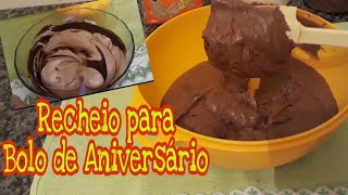 Recheio Mousse de Ovomaltine Trufado  DELICIOSO [upl. by Ahsemak641]