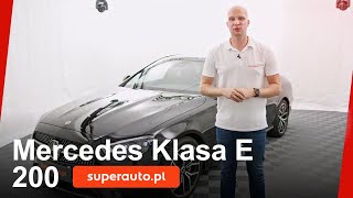 MercedesBenz Klasa E 200 W213 197 KM 2021 Superautopl [upl. by Orag]