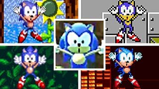 EVOLUTION OF SONIC THE HEDGEHOG DEATHS amp GAME OVER SCREENS 19912017 Genesis GBA Wii PC amp More [upl. by Cogen]