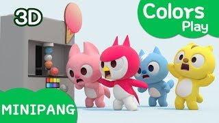 Learn colors with  Colors Play  vending ice cream and honey icecream  Miniforce Kids Play [upl. by Akoyn]