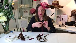 Millinery tips III by Katherine Elizabeth [upl. by Eatnuahs]