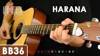 Harana  Parokya ni Edgar Guitar Tutorial includes strumming patterns and chords [upl. by Eltrym]