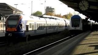 Göttingen Einfahrt Metronom 80851 nach Gleis 6 mit Zugansage [upl. by Jump747]