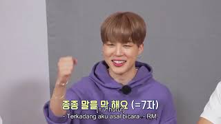 INDO SUB Run BTS 2021  EP141 [upl. by Ylrebmi]