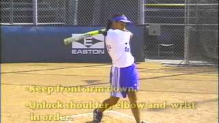 Girls Softball Common Hitting Problems amp Solutions [upl. by Llekim861]