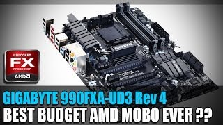 Gigabyte 990FXAUD3 Revision 4 Overview [upl. by Gabel]