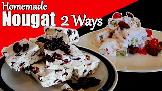 How to Make Nougat with or without Honey Recipe [upl. by Gaddi]