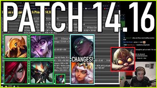 Nemesis reacts to Full Patch Preview 1416 [upl. by Noizneb384]