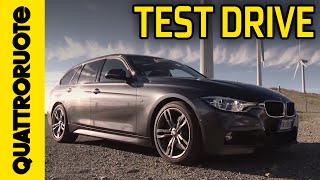 BMW 320d Touring MSport 2015 Test Drive [upl. by Eirrej]