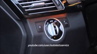 How To override Mercedes adaptive high beam assist adaptiver Fernlichtassistent [upl. by Pandora]