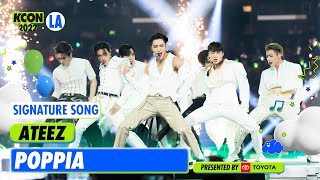 ♪ POPPIA  ATEEZ 에이티즈  KCON 2022 LA SIGNATURE SONG [upl. by Kerns]