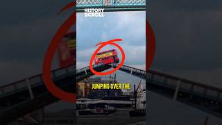 Bus Jumping Over A Bridge  london londonbridge uk [upl. by Ginevra764]