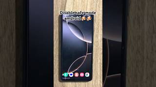 How to Disable Safe mode on android [upl. by Anhaj]