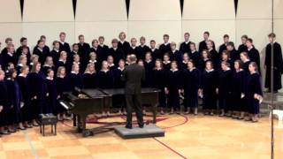 The Concordia Choir Moorhead MN Psalm 50 F Melius Christiansen [upl. by Adams]