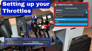 How to configure your Honeycomb Bravo Throttle Quadrant  MSFS2020 [upl. by Rieth]