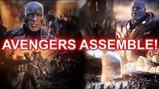 AVENGERS ASSEMBLE Epic IMAX Theater Reaction  Avengers Endgame [upl. by Weinshienk]