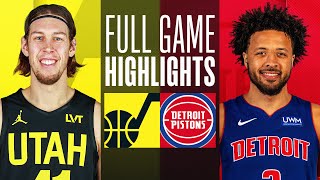 JAZZ at PISTONS  FULL GAME HIGHLIGHTS  December 21 2023 [upl. by Pish]