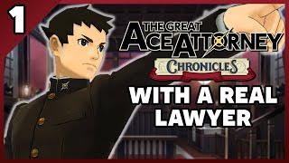 The Great Ace Attorney Chronicles with an Actual Lawyer Part 1 [upl. by Cyrilla]