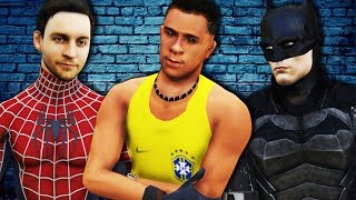 GTA V PC  Luva de Pedreiro Batman Tobey Maguire e Mais MODS [upl. by Octavla241]