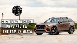 2025 Mazda CX70 PHEV Review The Family Miata [upl. by Jedidiah442]