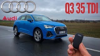 TEST Audi Q3 35 TDI [upl. by Airbma701]