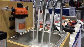 SEAFLO 51Series 55 GPM OnDemand Water Pump Powerful Demo [upl. by Regazzi]