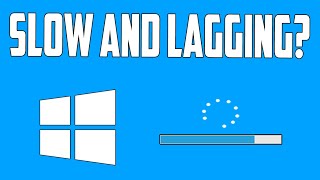 How To Fix Windows 10 LaggingSlow Problem Quick Fix [upl. by Mccurdy]