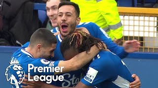 Dwight McNeil adds third Everton goal v Crystal Palace  Premier League  NBC Sports [upl. by Erdei506]