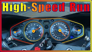 Gen 1 2003 Suzuki Hayabusa HighSpeed Runs [upl. by Eillas743]