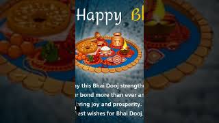 Bhaiya dooj ke badhaiya ho bhai dooj special 2024 whatsapp status you tube video [upl. by Ahsemad234]