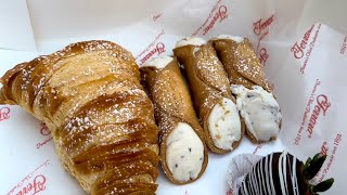 FERRARA BAKERY amp CAFE  Little Italy NYC  Restaurant Review [upl. by Aidaas843]