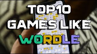 Top 10 Games like Wordle [upl. by Nyrhtakyram]