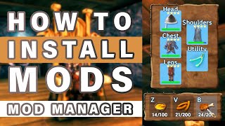 How to INSTALL MODS on Valheim with a Mod Manager ► Valheim [upl. by Imer158]