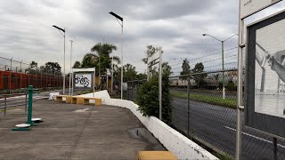 Tren pasando por la avenida central [upl. by Wrennie]