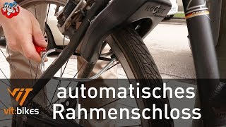 ilockit  smartes Rahmenschloss mit Automatik  vitbikesTV [upl. by Ibur348]