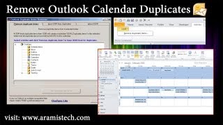 Remove Outlook Calendar Duplicates [upl. by Ddart848]