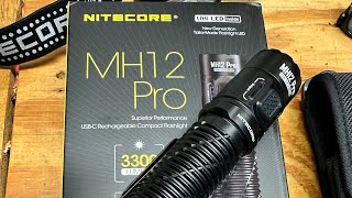 3300 Lumens  NITECORE MH12 PRO [upl. by Ydnagrub]