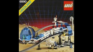 LEGO FUTURON 6990 Futuron Monorail Transport System  4K [upl. by Peltz939]