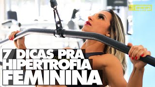 7 dicas fundamentais pra ganho de massa em mulheres [upl. by Gale371]