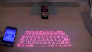 Celluon Magic Cube Projection Keyboard [upl. by Shaffert]