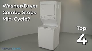 WasherDryer Combo Stops MidCycle — WasherDryer Combo Troubleshooting [upl. by Sudhir683]