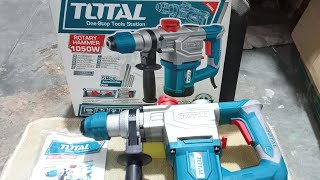 Total Rotary hammer 1050W  Total tools  Total tools world  Hammer drill  unboxing [upl. by Waite884]