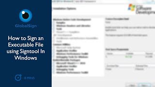 How to Sign an Executable File using Signtool In Windows [upl. by Pendleton]