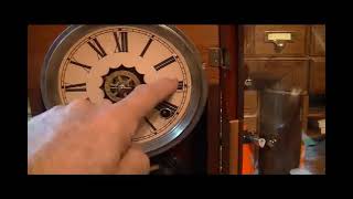 Antique Clock with Alarm  Pocket Full of Time [upl. by Nnylyrehc]