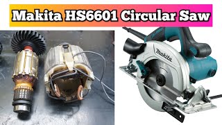 Makita HS 6601 Circular Saw Repair [upl. by Nahtan]