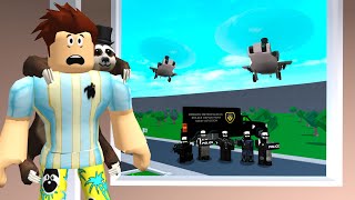 BLOXBURG SWAT Showed Up I Had To Run Roblox [upl. by Thevenot863]